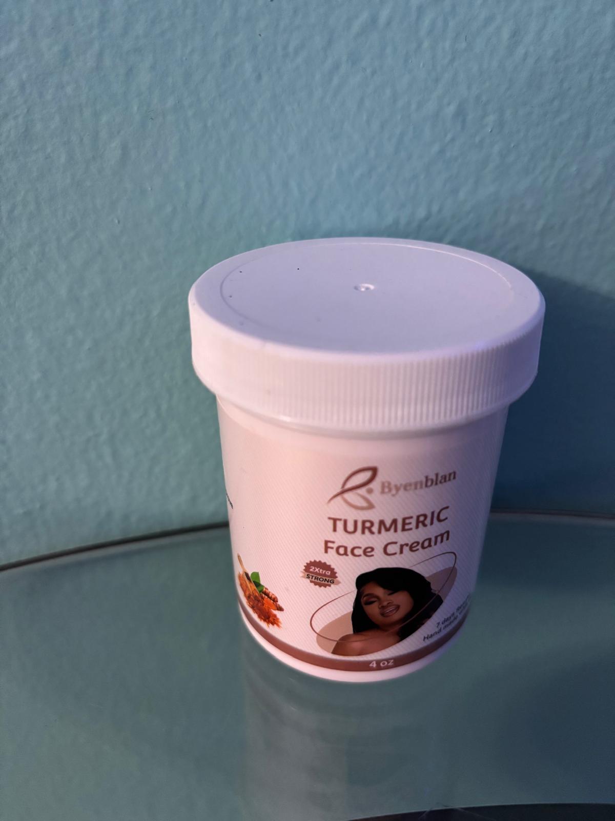 Turmeric face cream