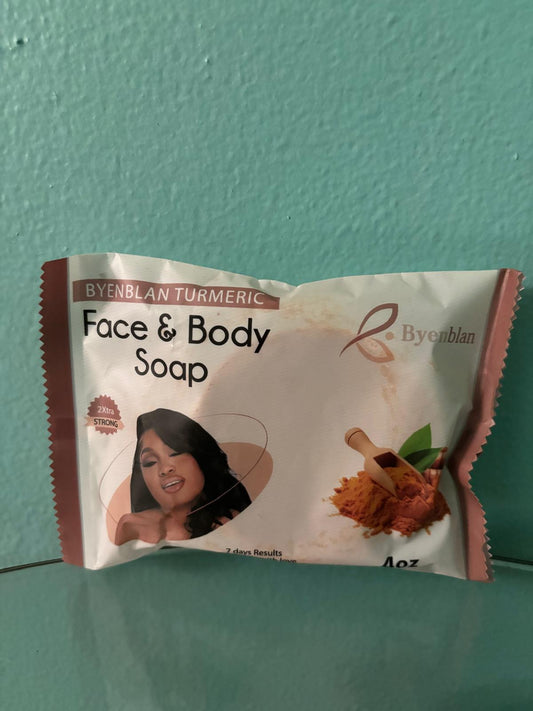 Turmeric body soap